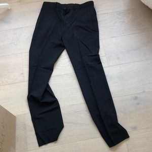 Men’s Theory black suit pants